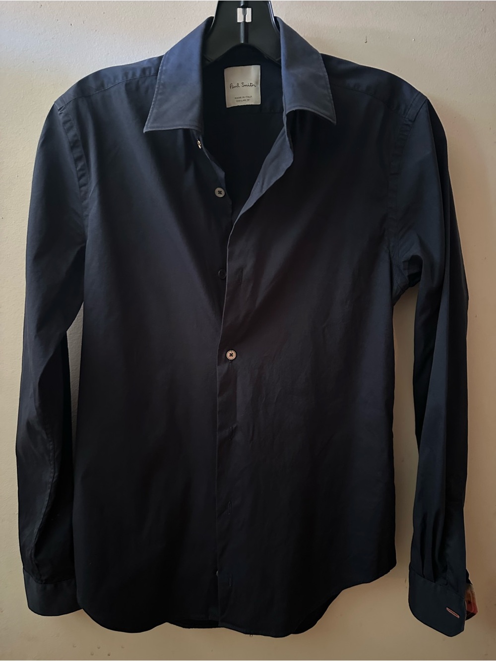Paul Smith Men’s Navy Cotton  Shirt